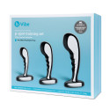 Набор стальных стимуляторов простаты STAINLESS STEEL P-SPOT TRAINING SET