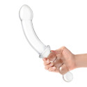 Анально-вагинальный фаллоимитатор 12,5 in Girthy Double Sided Dong With Anal Bead Grip Handle