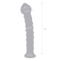 Большой стимулятор с красной спиралью 10in MR. SWIRLY DILDO