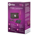 Профессиональная пробка для ношения с вибрацией розовая B-Vibe Vibrating Snug Plug 2