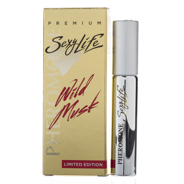 Духи Wild Musk № 1 мужские с мускусом и феромоном 10 мл
