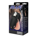 Клетка для пениса черная Silicone Small 2 in Cock Cage With Ball Divider