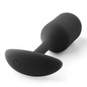 Профессиональная пробка для ношения B-vibe Snug Plug 2 черная