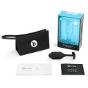 Профессиональная пробка для ношения B-vibe Snug Plug 2 черная