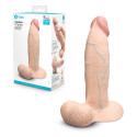 Анальный реалистичный фаллоимитатор SLIPSKIN REALISTIC GIRTHY 9 in