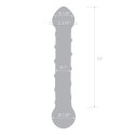 Прозрачный фаллос с голубой спиралью Spiral Dildo