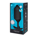 Профессиональная пробка для ношения B-vibe Snug Plug 7 черная