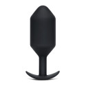 Профессиональная пробка для ношения B-vibe Snug Plug 7 черная