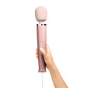 Проводной вибромассажер розовое золото le WAND Rose Gold с 10-ю скоростями