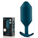 Профессиональная пробка для ношения B-vibe Snug Plug 6 морская волна