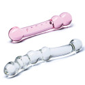 Сет из 2-х стеклянных двухголовых дилдо PLEASURE SET