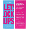 Срок до 30.09.2026 Духи с феромонами Simply Sexy Let's Lock Lips мускусно-пряный аромат 9,2 мл