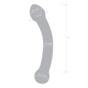Прозрачный фаллос для точки G Curved G-Spot Stimulator
