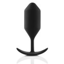 Профессиональная пробка для ношения B-vibe Snug Plug 4 черная