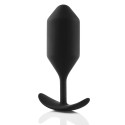 Профессиональная пробка для ношения B-vibe Snug Plug 4 черная