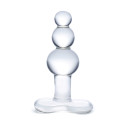 Анальная елочка с 3-мя шариками Butt Plug with Tapered Base