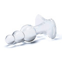 Анальная елочка с 3-мя шариками Butt Plug with Tapered Base