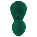 Вибромассажер с тремя независимыми моторами Cobra Clitoral Vibrator изумрудный