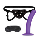 Черные трусы с фаллосом для новичков Strap on Harness & 5in Dildo Set