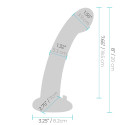 Универсальный страпон с дистанционным управлением 8in Remote Control P-Spot G-Spot синий