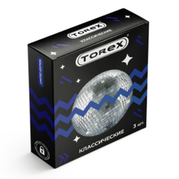 Срок до 09.2026 Презервативы TOREX PARTY классические - 1 уп (3 шт)