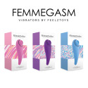 Волновой женский вибромассажер FemmeGasm розовый