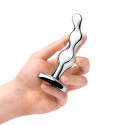 Анальный стальной фаллоимитатор для простаты STAINLESS STEEL ANAL BEADS