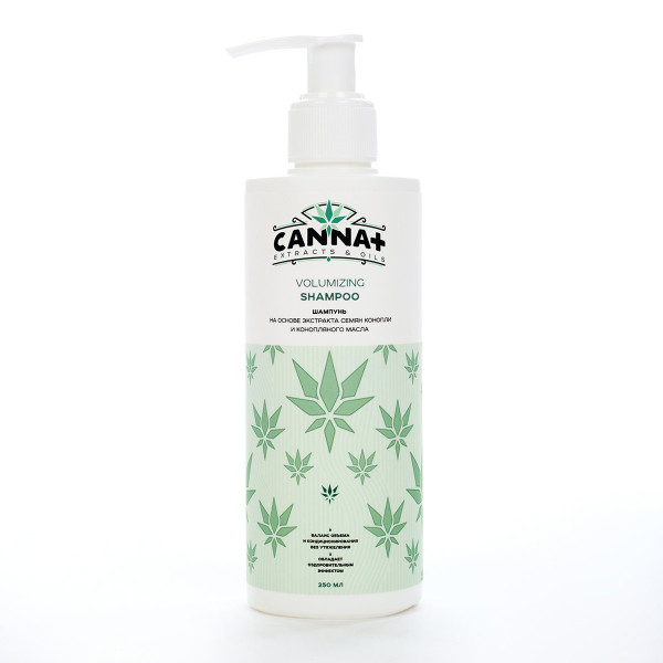 Шампунь бессульфатный для объема CANNA+ Volumizing Shampoo SLS Free 250 мл