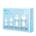 Набор тренировочных стеклянных плагов ANAL DILATORS SET
