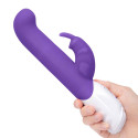Вибромассажер стимулирующий G-точку  COME HITHER G-SPOT RABBIT фиолетового цвета