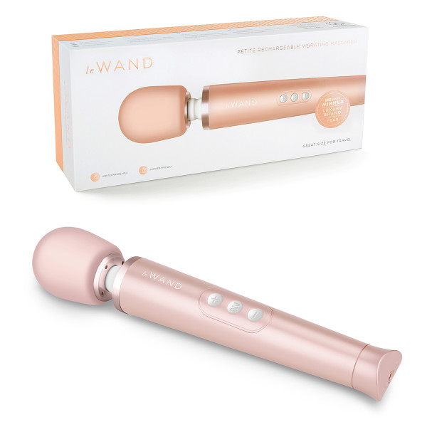 Роскошный мини-ванд розовое золото Le Wand Petite Massager