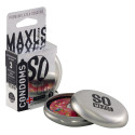 Презервативы в железном кейсе экстремально тонкие MAXUS 003 №3 - 1 уп (3 шт)