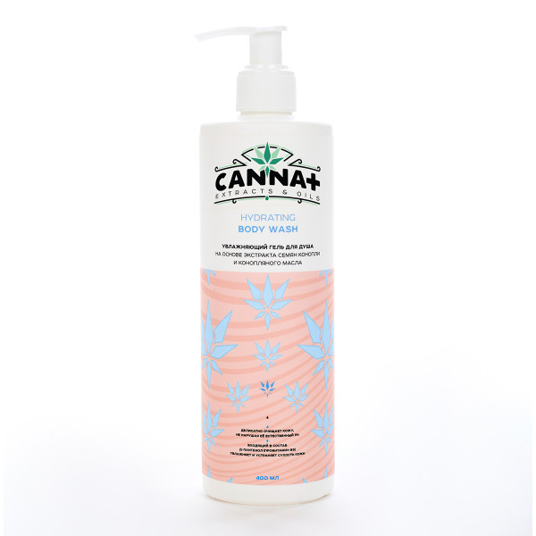 Увлажняющий гель для душа CANNA+ Hydrating Body Wash 400 мл