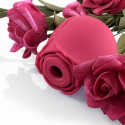 Вибрирующий красный бутон розы Rose Vibrator