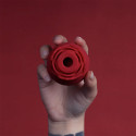 Вибрирующий красный бутон розы Rose Vibrator