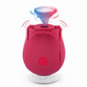 Вибрирующий красный бутон розы Rose Vibrator