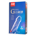 Ребристые презервативы с крупными точками Elasun G-spot Stimulation - 1 уп (10 шт)
