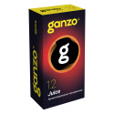 Презервативы GANZO Juice Black Edition №12 ароматизированные -1 уп (12 шт)