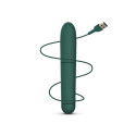 Вибромассажер из ЭКО пластика Glv Eco Bullet Vibrator 12,5 см