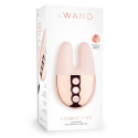 Массажер с двойной вибрацией le WAND Double Vibe розовое золото