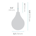 Классическая клизма b-Vibe Classic Enema
