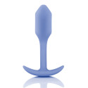 Профессиональная пробка для ношения B-vibe Snug Plug 1 сирень