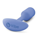 Профессиональная пробка для ношения B-vibe Snug Plug 1 сирень