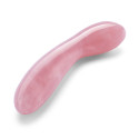 Массажер для G-точки le WAND Crystal G-Wand розовый кварц