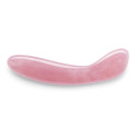 Массажер для G-точки le WAND Crystal G-Wand розовый кварц