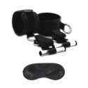 Черные фиксаторы с креплением к двери Closet cuffs