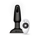 Анальная премиум-пробка с римминг эффектом b-Vibe Rimming Plug черная