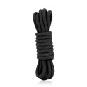 Черная хлопковая веревка 3 м для связывания Bondage Rope 