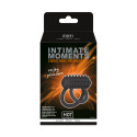 Виброкольцо стимулирующее Premium Intimate Moments из силикона