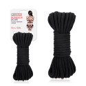 Черная хлопковая веревка 10 м для связывания Bondage Rope